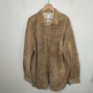 Vintage FG Field Gear Suede Leather Shirt Jacket